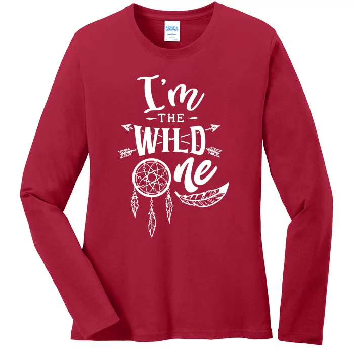 IM The Wild One Ladies Long Sleeve Shirt