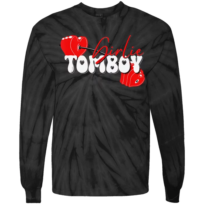 Ie Tom Workout Barbell Tie-Dye Long Sleeve Shirt