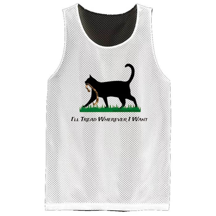 ILl Tread Wherever I Want ILl Tread Wherever I Want Mesh Reversible Basketball Jersey Tank