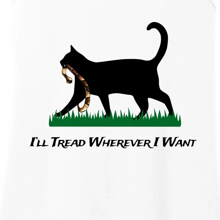 ILl Tread Wherever I Want Ladies Essential Tank