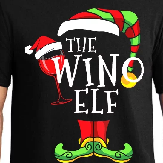 I'm The Wino Elf Family Matching Christmas Gift Group Pajama Set