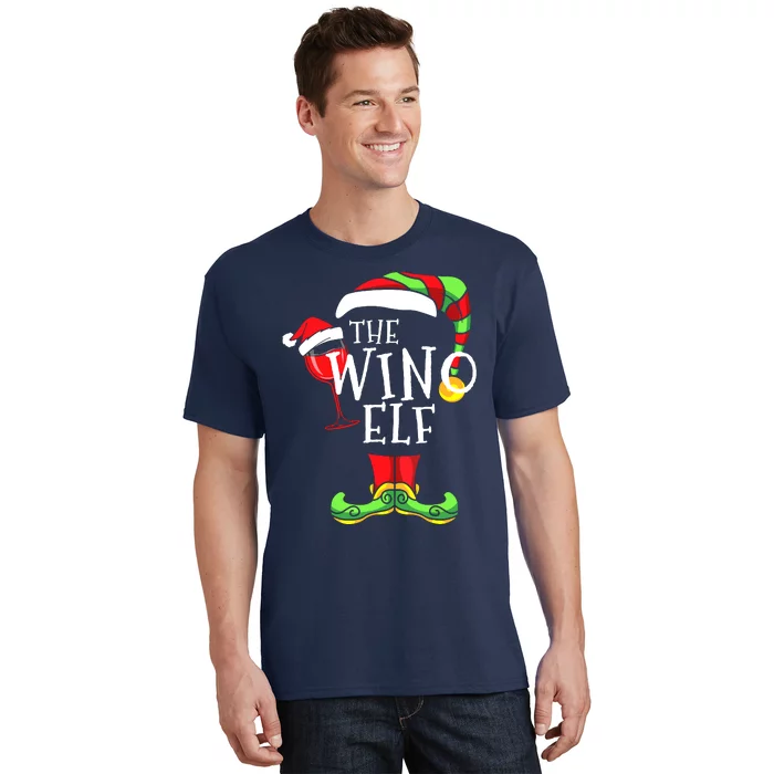 I'm The Wino Elf Family Matching Christmas Gift Group T-Shirt