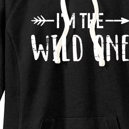 I'm The Wild One Daughter Matching Family Gift Women's Fleece Hoodie