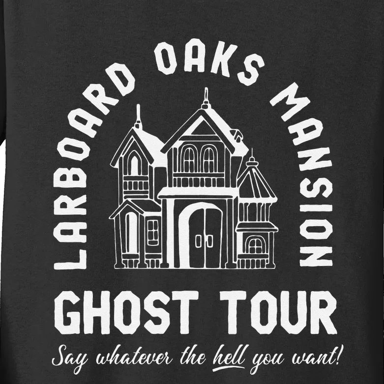 I Think You Should Leave Ghost Tour Kids Long Sleeve Shirt