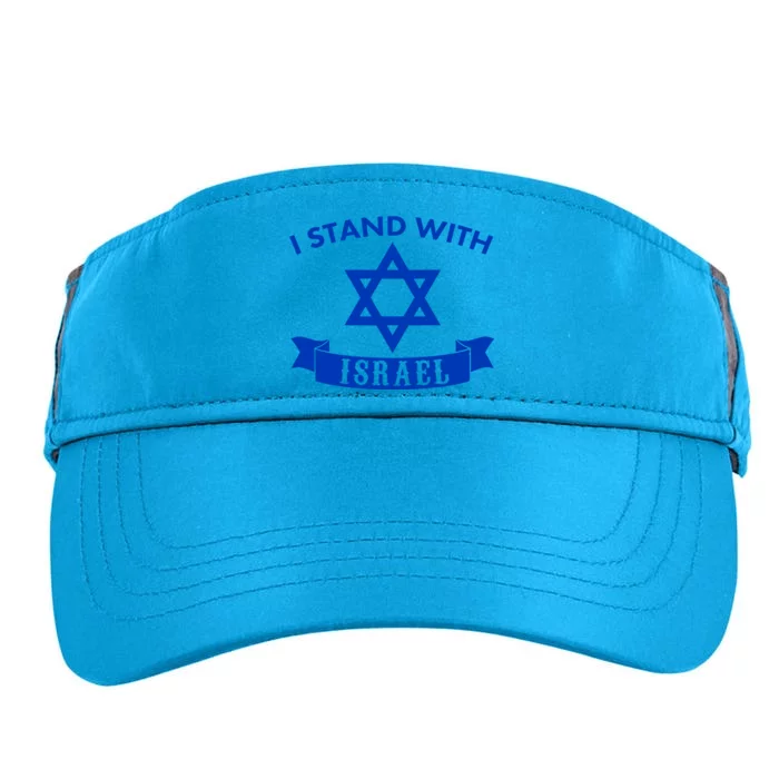 Israel USA Flags support Adult Drive Performance Visor