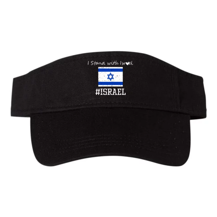 Israel USA Flags Valucap Bio-Washed Visor