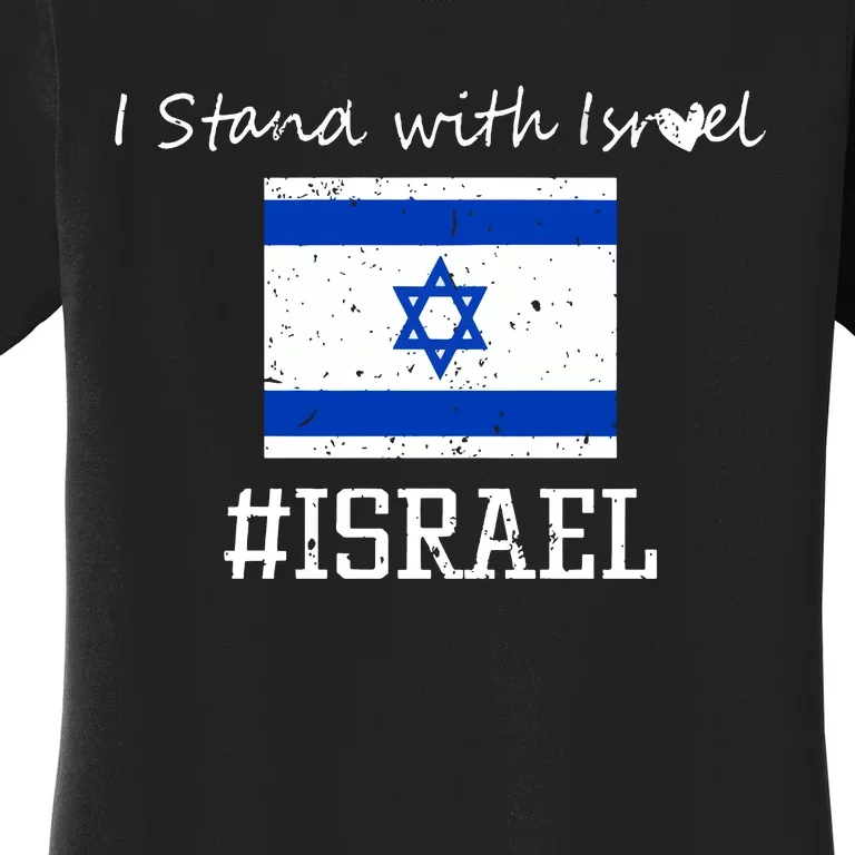 Israel USA Flags Women's T-Shirt