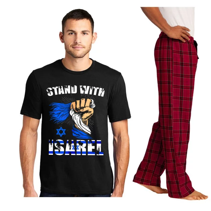 Israel USA Flags Pajama Set