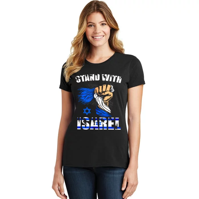 Israel USA Flags Women's T-Shirt