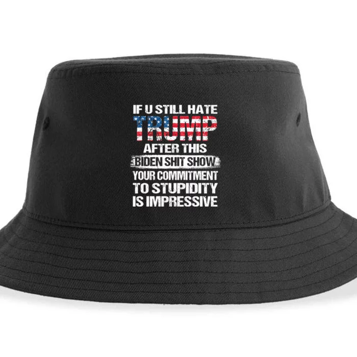 If U Still Hate Trump After This Biden Sustainable Bucket Hat