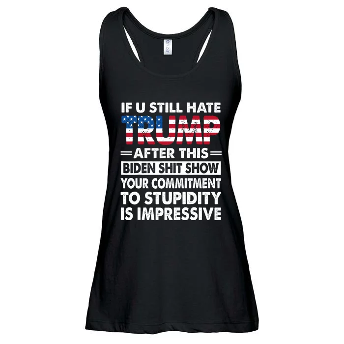 If U Still Hate Trump After This Biden Ladies Essential Flowy Tank