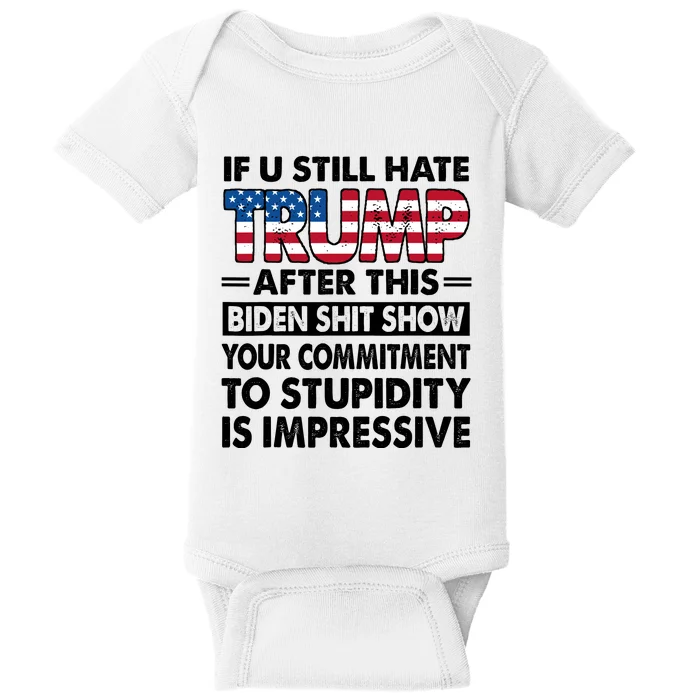 If U Still Hate Trump After This Biden Baby Bodysuit