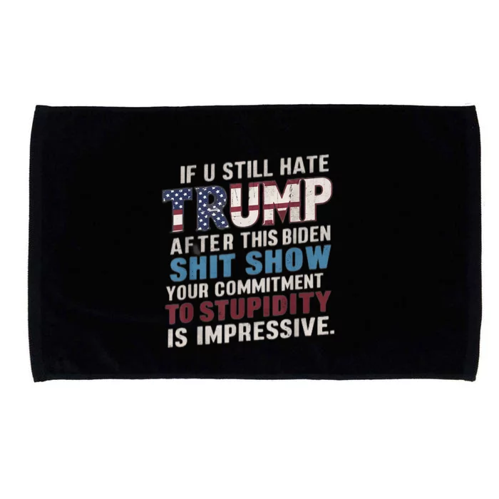 If U Still Hate Trump After BidenS Show Is Impressive Microfiber Hand Towel