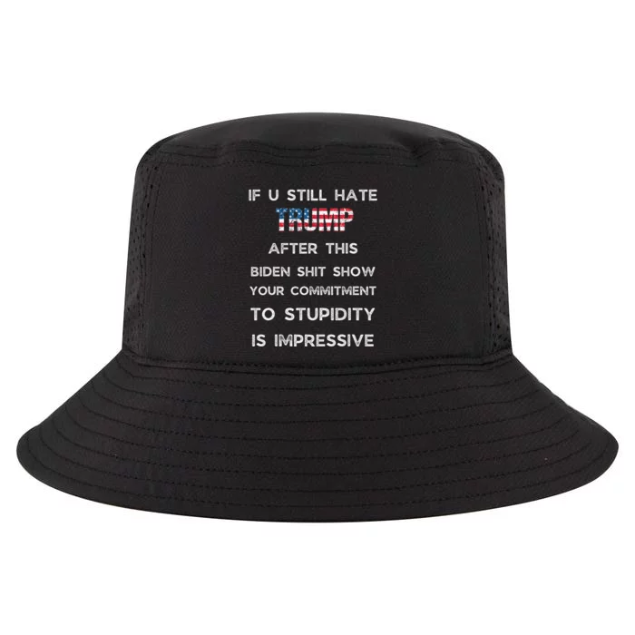 If U Still Hate Trump After This Biden Cool Comfort Performance Bucket Hat