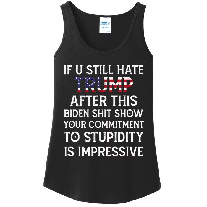 If U Still Hate Trump After This Biden Ladies Essential Tank