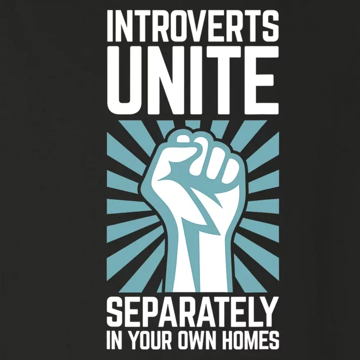 Introverts Unite Separately In Your Own Homes Toddler Long Sleeve Shirt