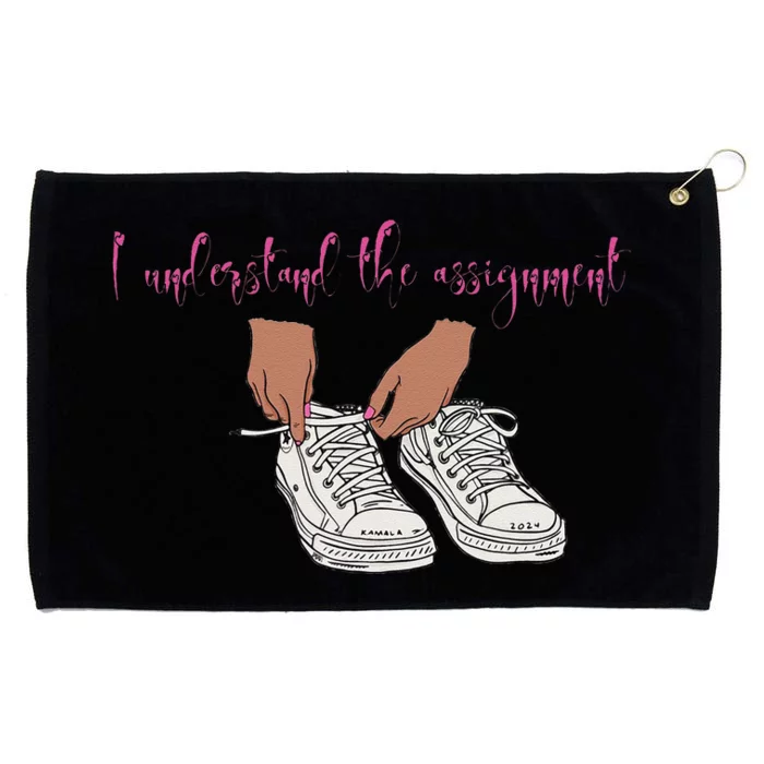 I Understand The Assignment Grommeted Golf Towel