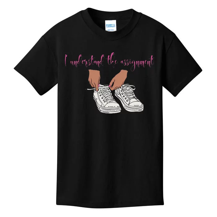 I Understand The Assignment Kids T-Shirt