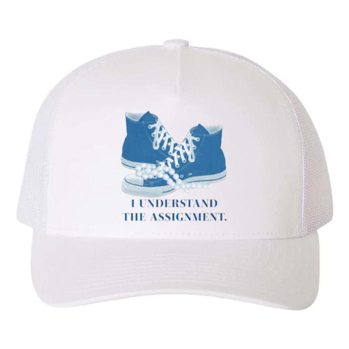 I Understand The Assignment Veterans For Kamala Yupoong Adult 5-Panel Trucker Hat