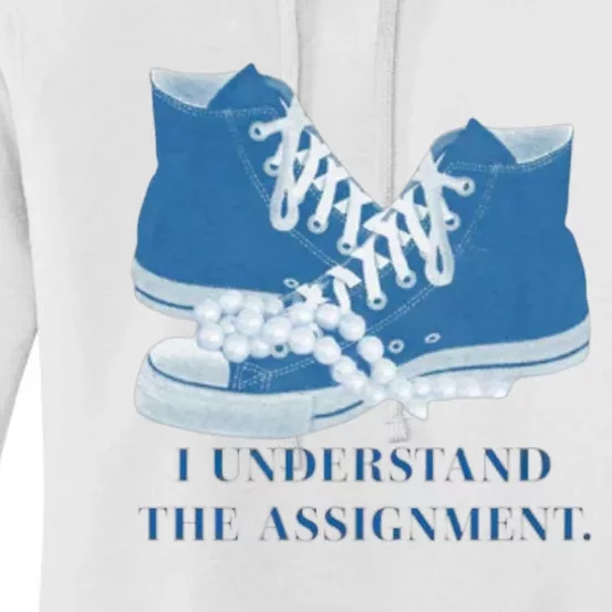 I Understand The Assignment Veterans For Kamala Women's Pullover Hoodie