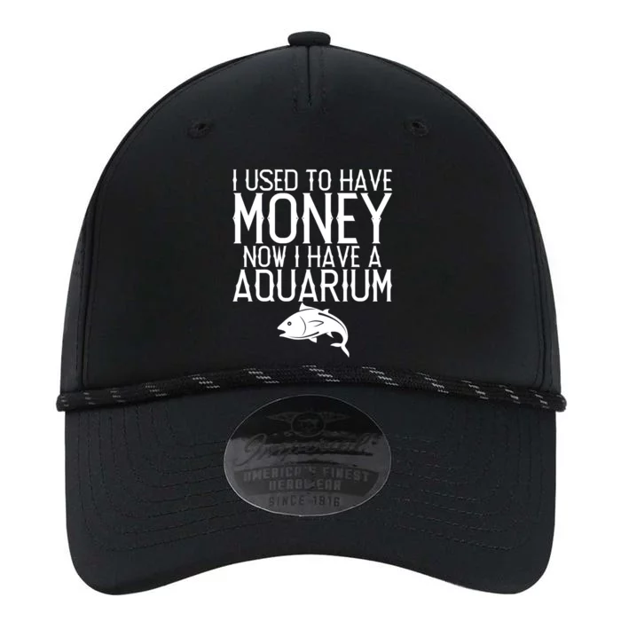 I Used To Have Money Now I Have Aquarium Fishkeeping Lover Gift Performance The Dyno Cap