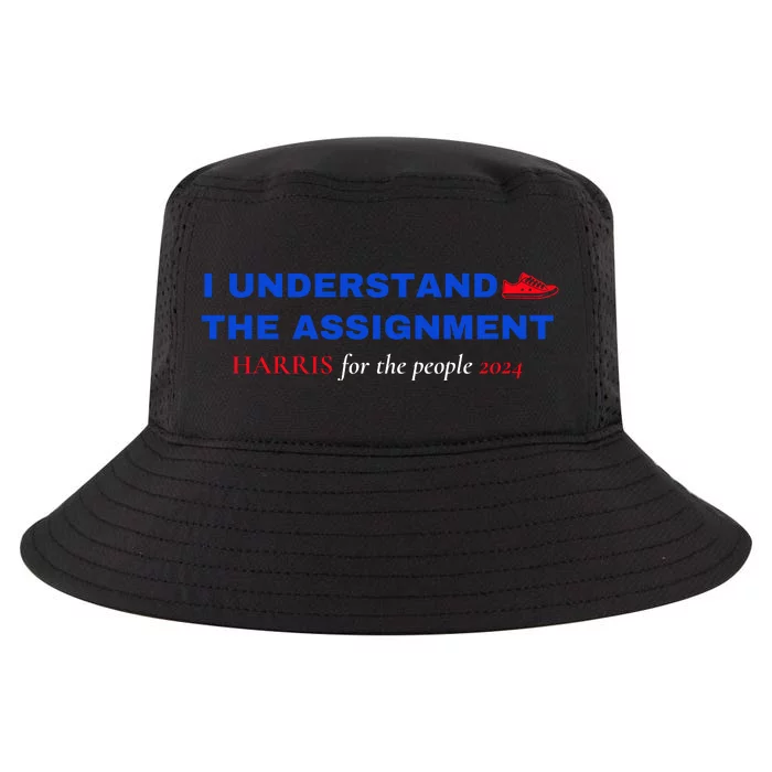 I Understand The Assignment Kamala Harris 2024 Cool Comfort Performance Bucket Hat