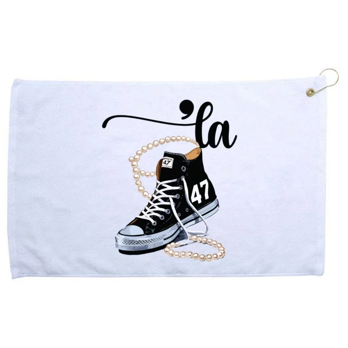 I Understand The Assignment Chucks And Pearls Election 2024 Grommeted Golf Towel