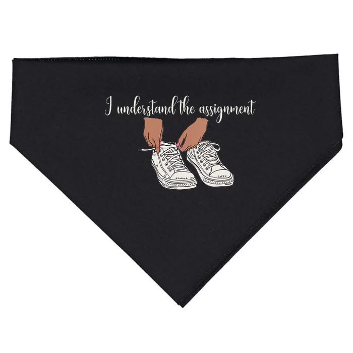 I Understand The Assignment USA-Made Doggie Bandana