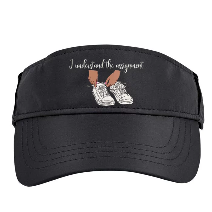 I Understand The Assignment Adult Drive Performance Visor