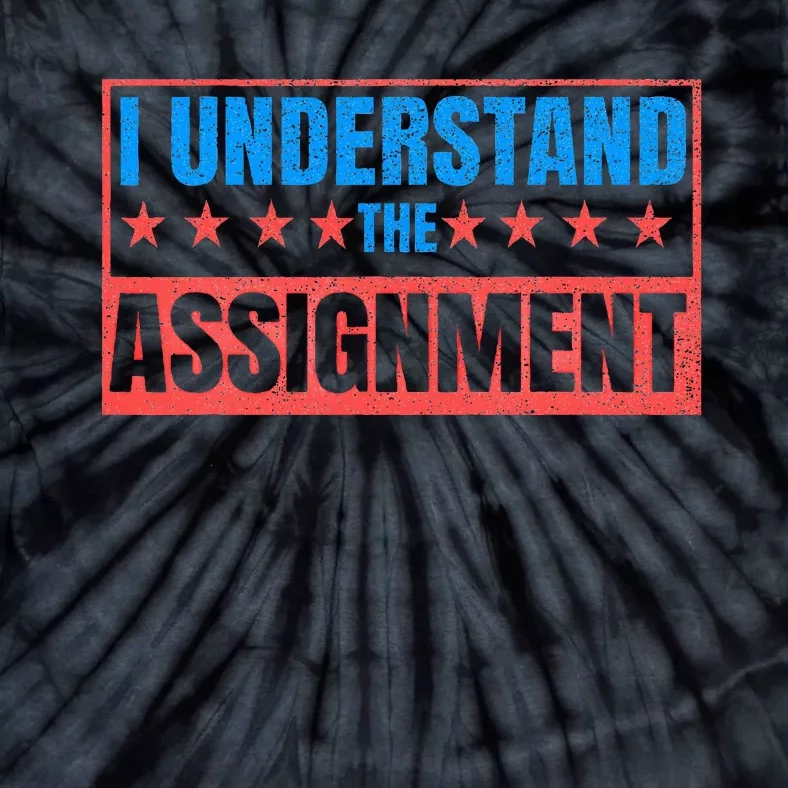 I Understand The Assignment Tie-Dye T-Shirt