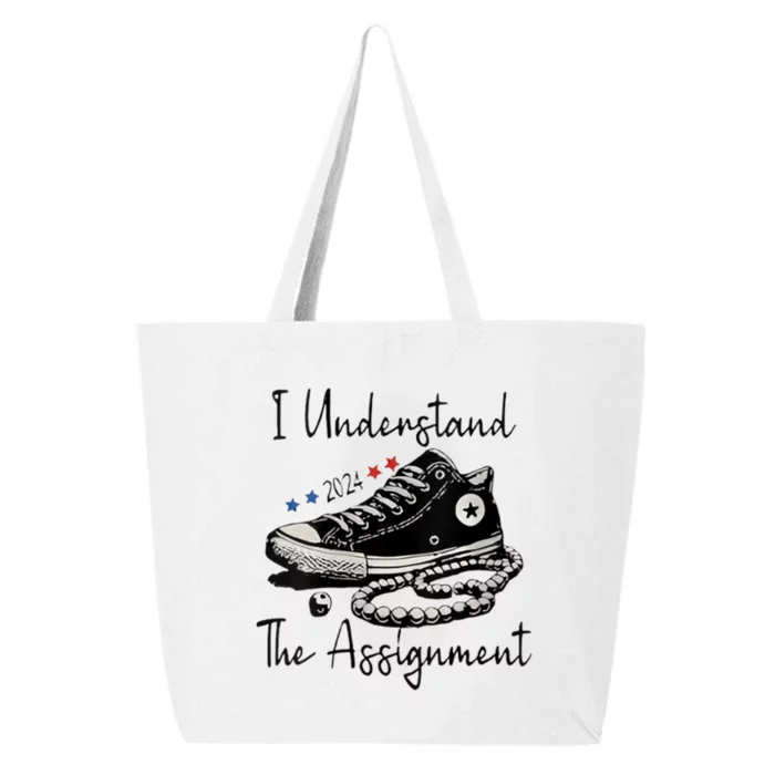 I Understand The Assignment Vote Blue Rally Kamala 2024 25L Jumbo Tote