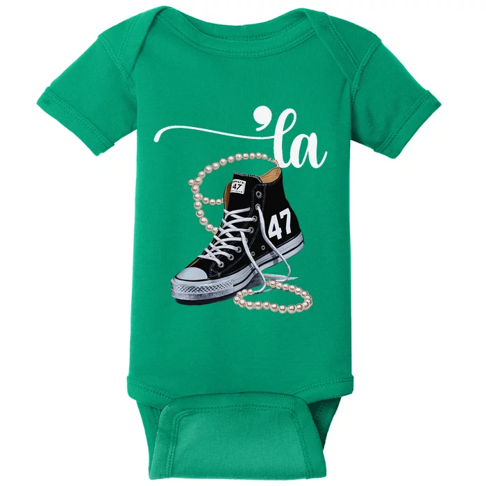 I Understand The Assignment Chucks And Pearls Election 2024 Gift Baby Bodysuit