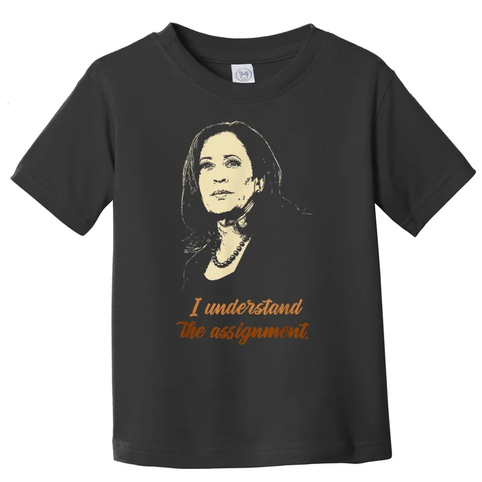 I Understand The Assignment Toddler T-Shirt