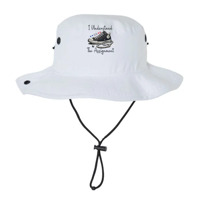 I Understand The Assignment Chucks And Pearls Kamala Harris Legacy Cool Fit Booney Bucket Hat