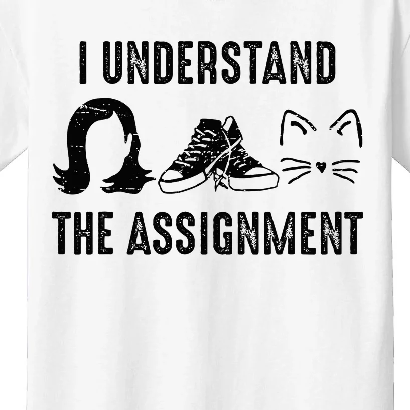 I Understand The Assignment Kids T-Shirt