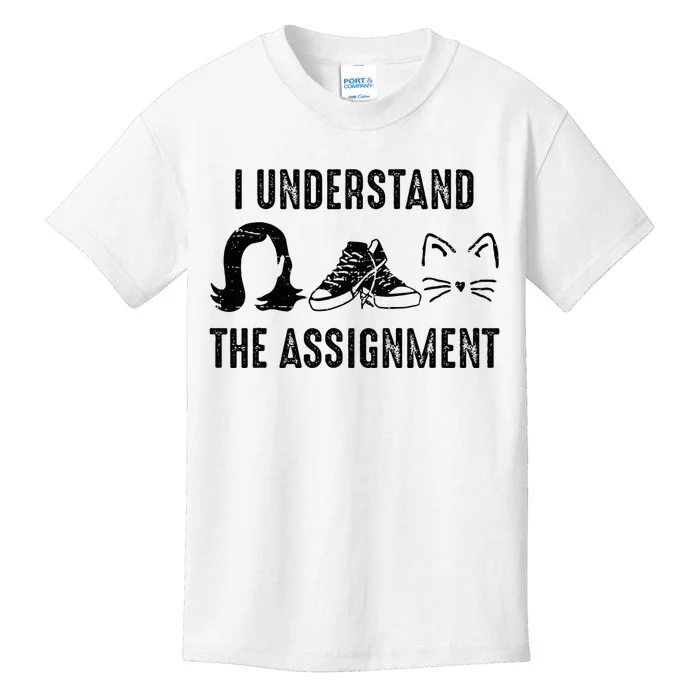 I Understand The Assignment Kids T-Shirt