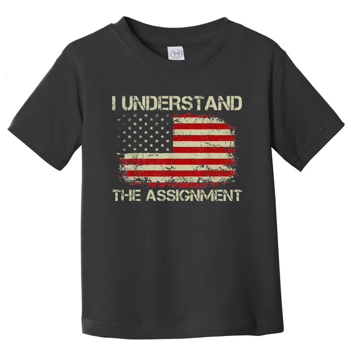 I Understand The Assignment Toddler T-Shirt