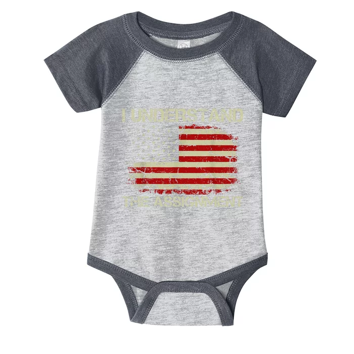 I Understand The Assignment Infant Baby Jersey Bodysuit