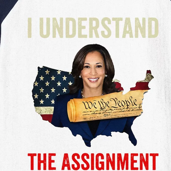 I Understand The Assignment Vote Kamala Harris 2024 Baseball Sleeve Shirt