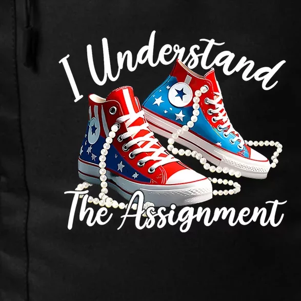 I Understand The Assignment Chucks And Pearls Election 2024 Daily Commute Backpack