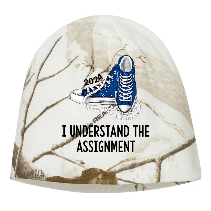 I Understand The Assignment 2024 Kati - Camo Knit Beanie