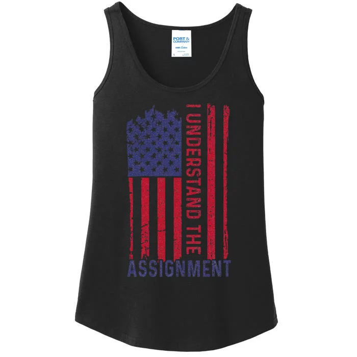 I Understand The Assignment Ladies Essential Tank