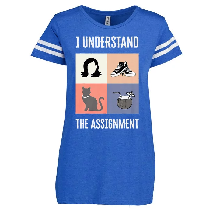 I Understand The Assignt Vote For President Kamala Harris Enza Ladies Jersey Football T-Shirt