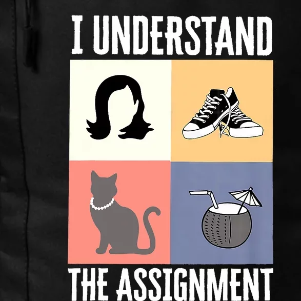 I Understand The Assignment Chucks And Pearls Election 2024 Daily Commute Backpack