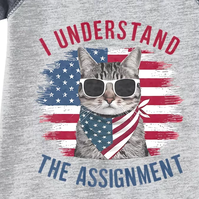 I Understand The Assignment Cat Childless Cat Lady Infant Baby Jersey Bodysuit