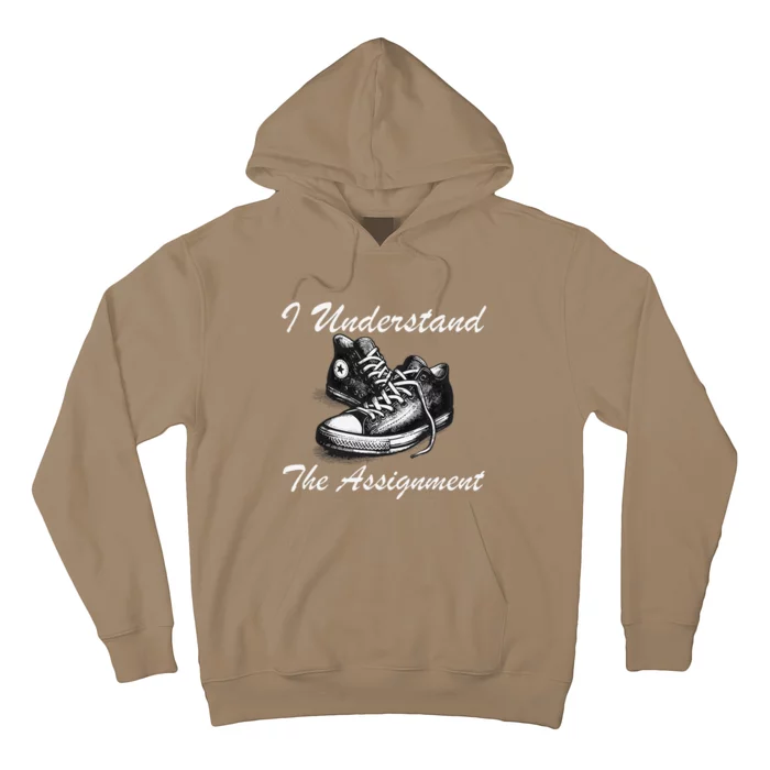 I Understand The Assignment Vote Blue Election 2024 Hoodie