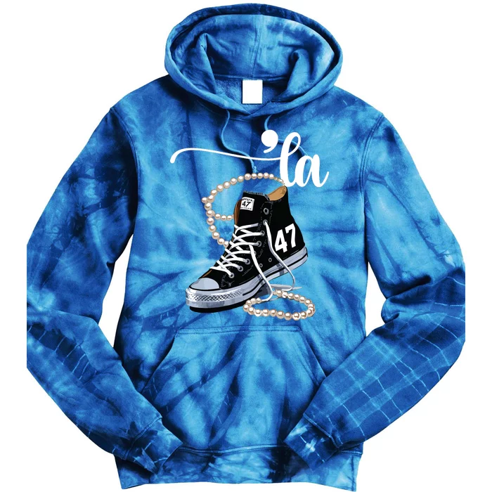 I Understand The Assignment Chucks And Pearls Election 2024 Tie Dye Hoodie