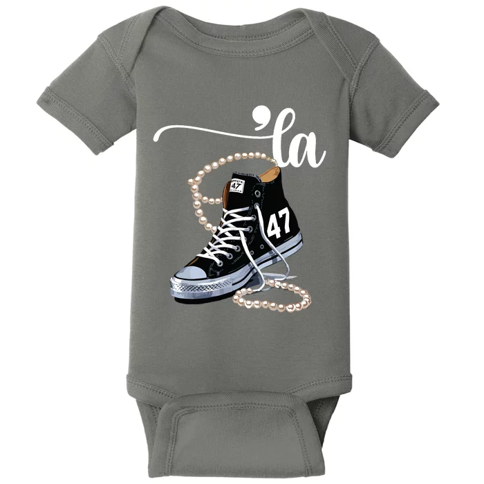 I Understand The Assignment Chucks And Pearls Election 2024 Baby Bodysuit