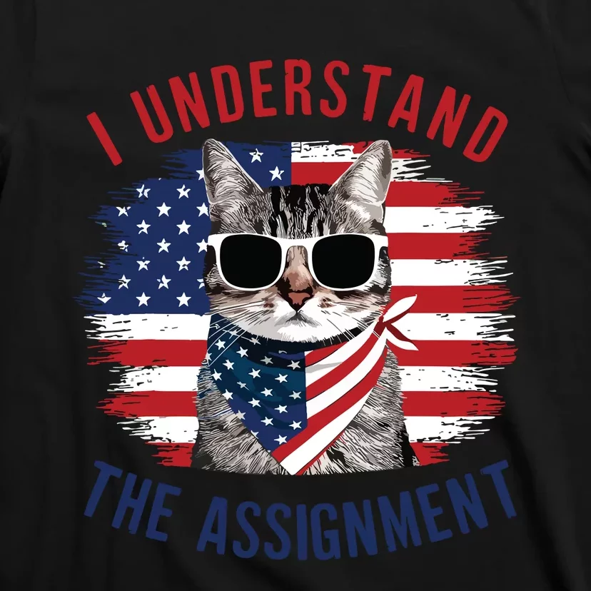 I Understand The Assignment Cat Childless Cat Lady T-Shirt