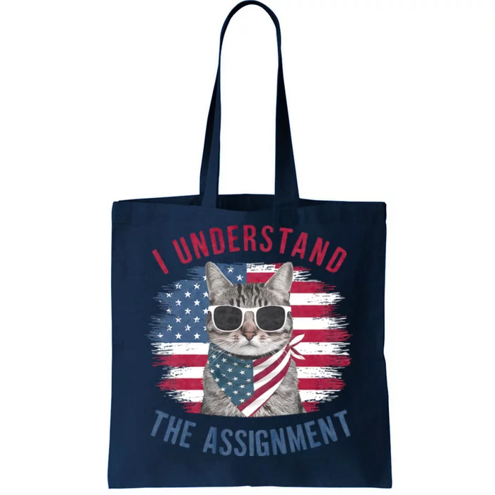 I Understand The Assignment Cat Childless Cat Lady Tote Bag